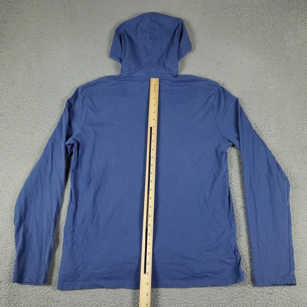 Ralph Lauren Shirt Mens Size Medium Blue Pony Hoodie Pullover Long Sleeve * - Picture 7 of 10